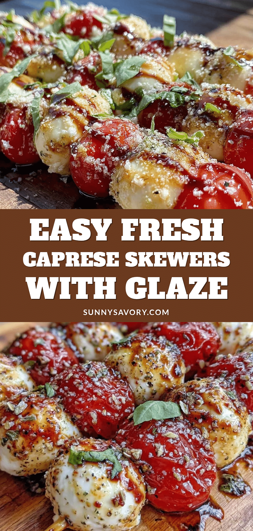 Fresh Caprese Skewers recipe