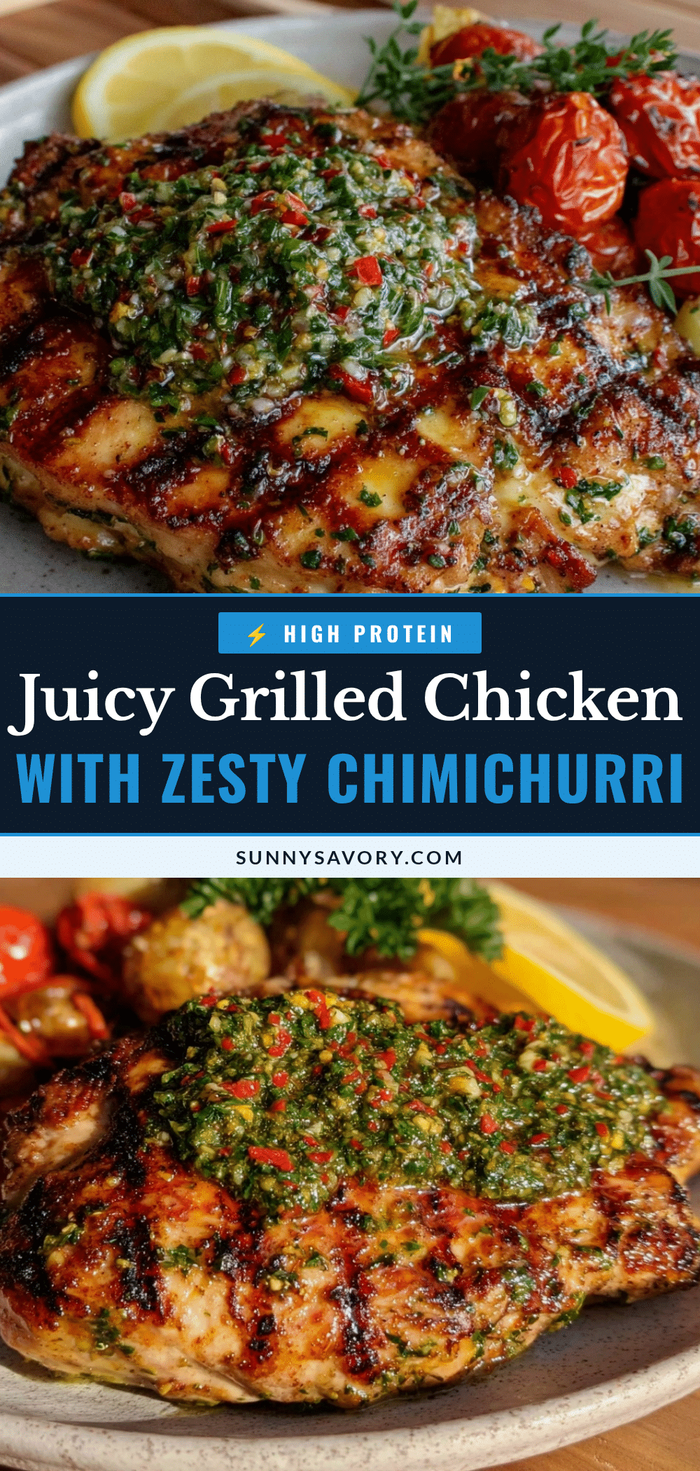 grilled chicken breast chimichurri sauce recipe