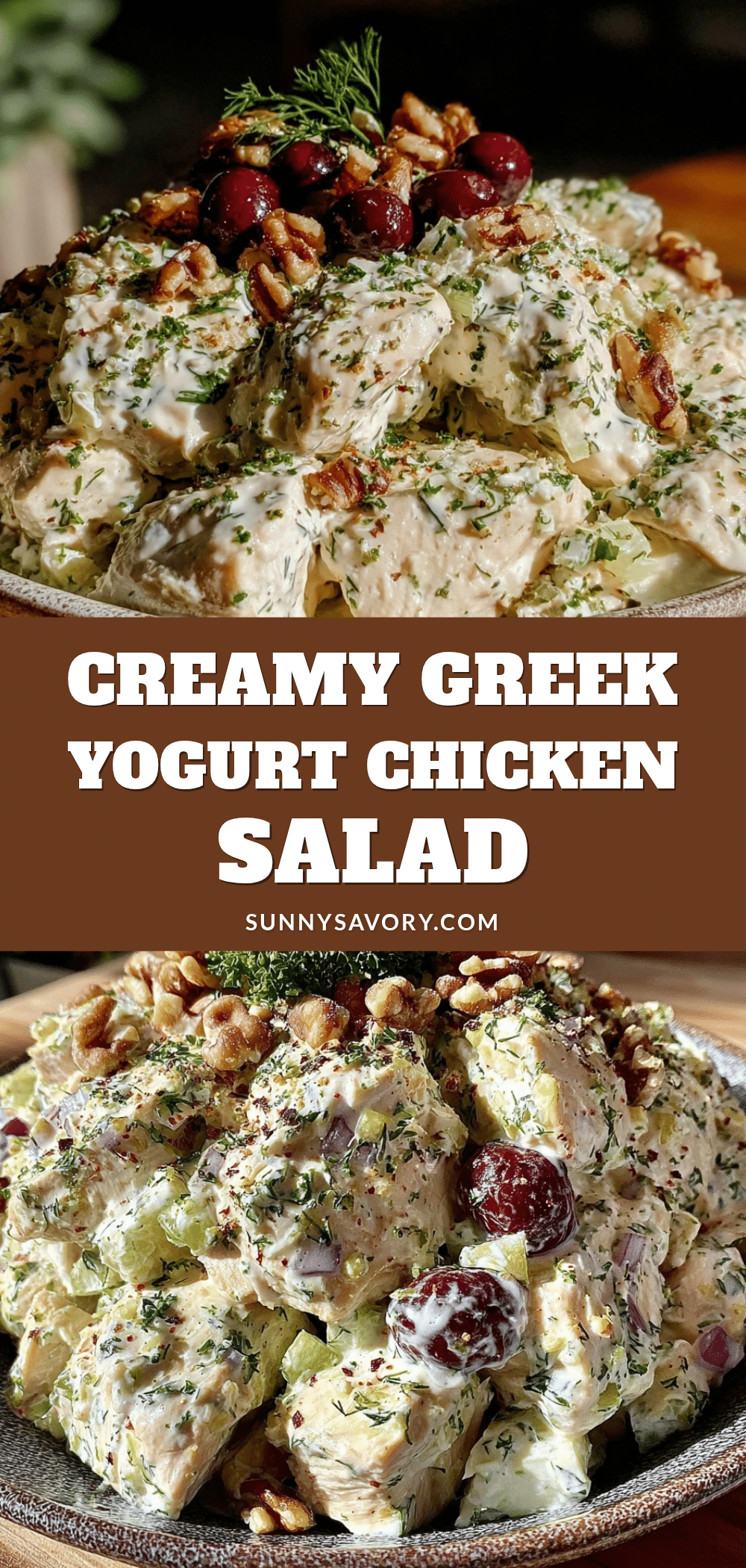 healthy greek yogurt chicken salad recipe
