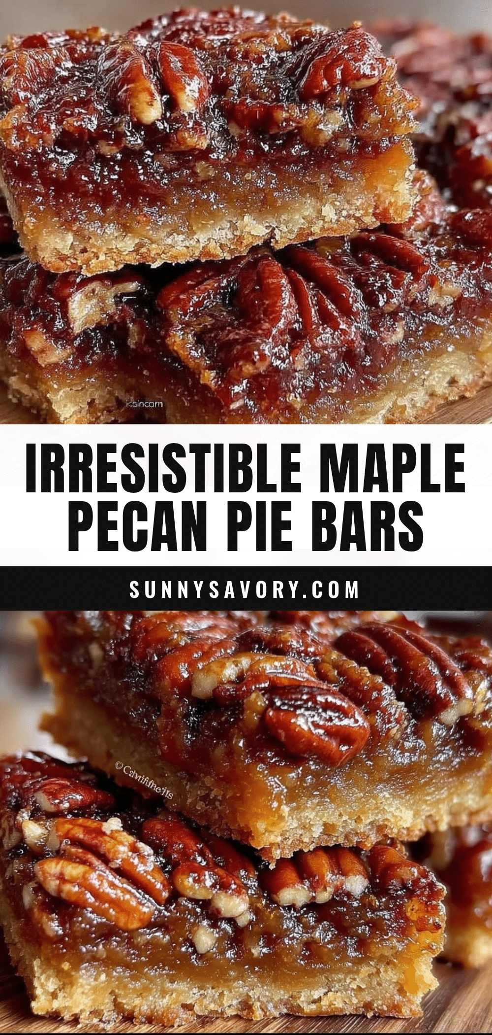maple pecan pie bars recipe