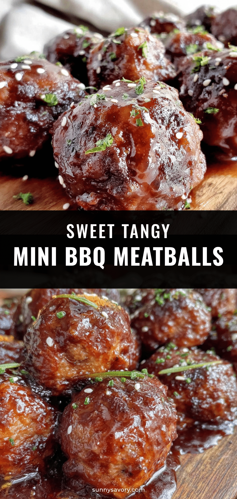 mini BBQ meatballs recipe