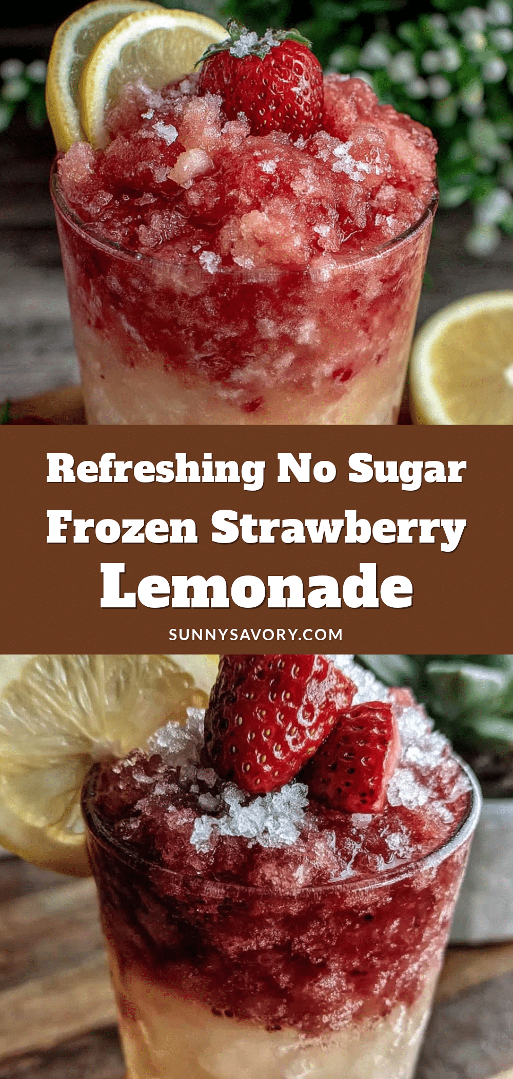 no sugar frozen strawberry lemonade recipe recipe
