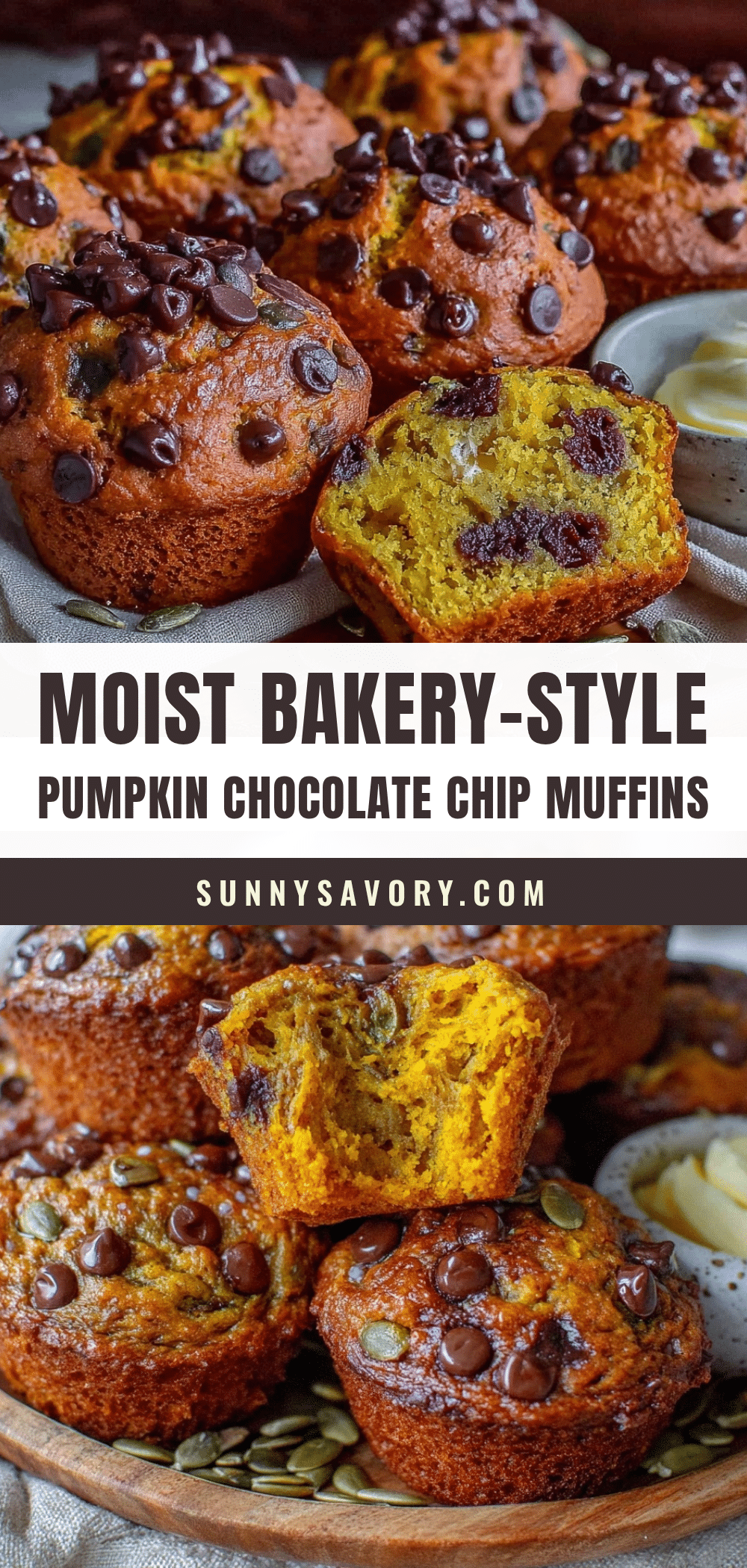 pumpkin chocolate chip muffins recipe