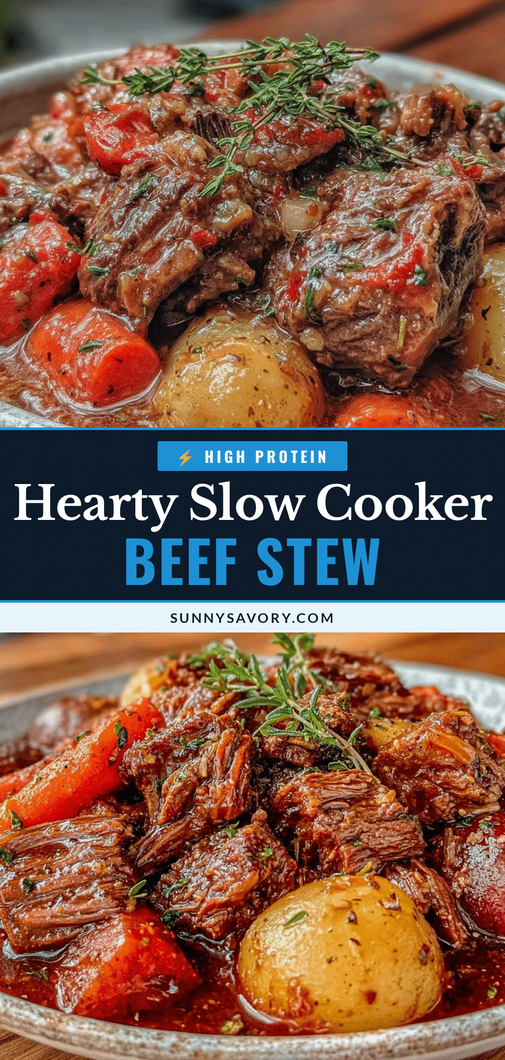 slow cooker beef stew recipe