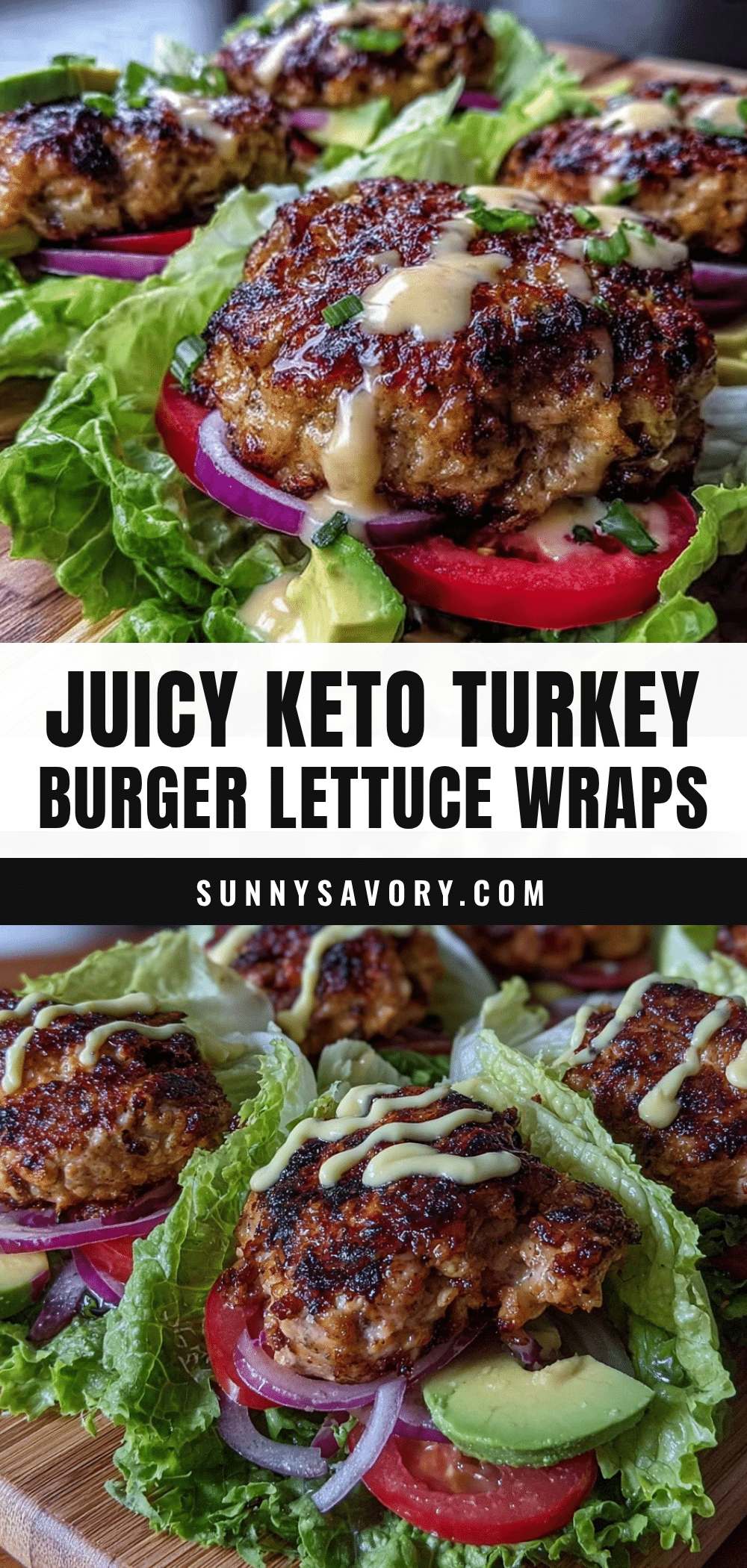 turkey burger lettuce wraps recipe