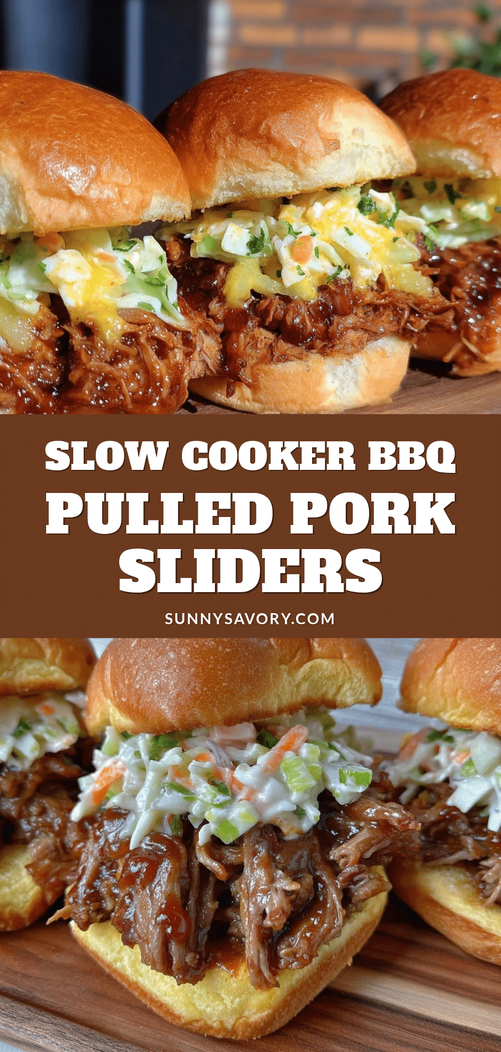 BBQ pulled pork sliders recipe