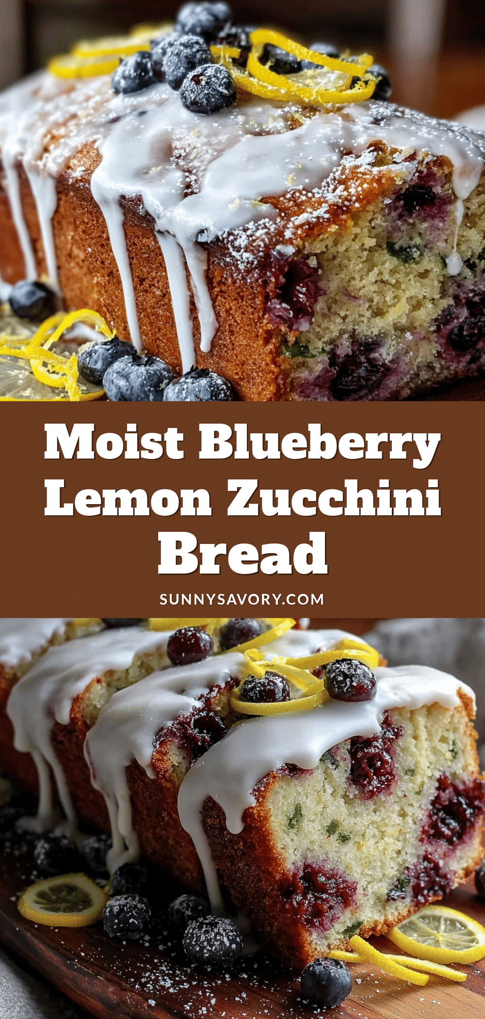 blueberry lemon zucchini bread recipe
