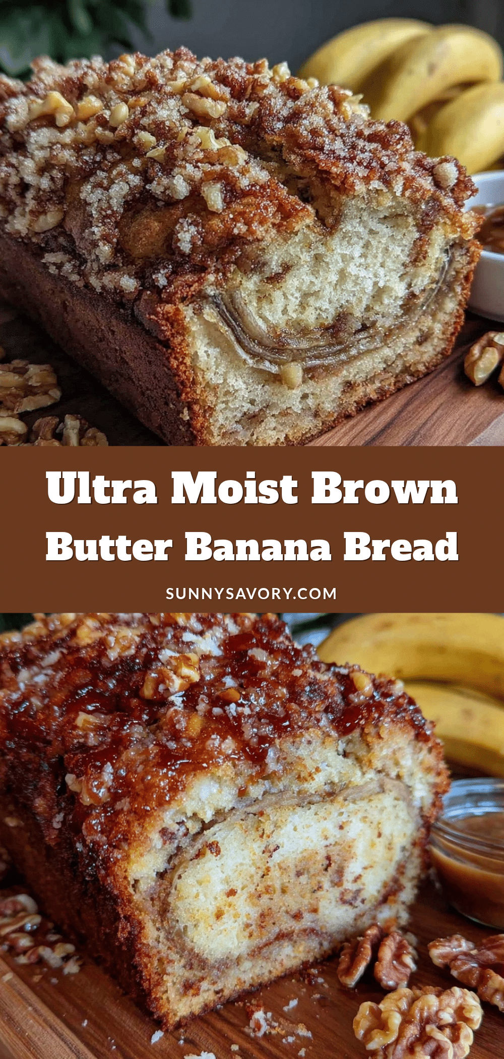brown butter banana bread recipe