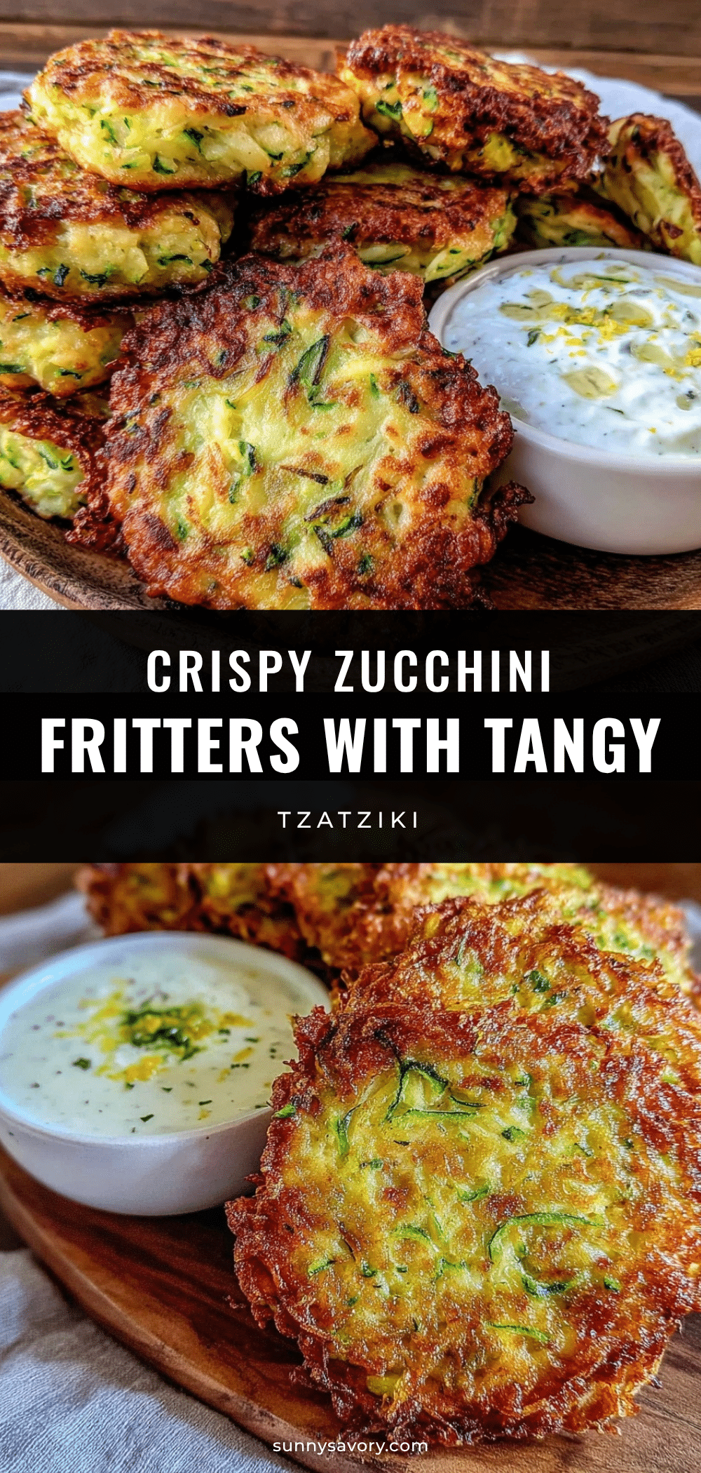 crispy shredded zucchini fritters recipe