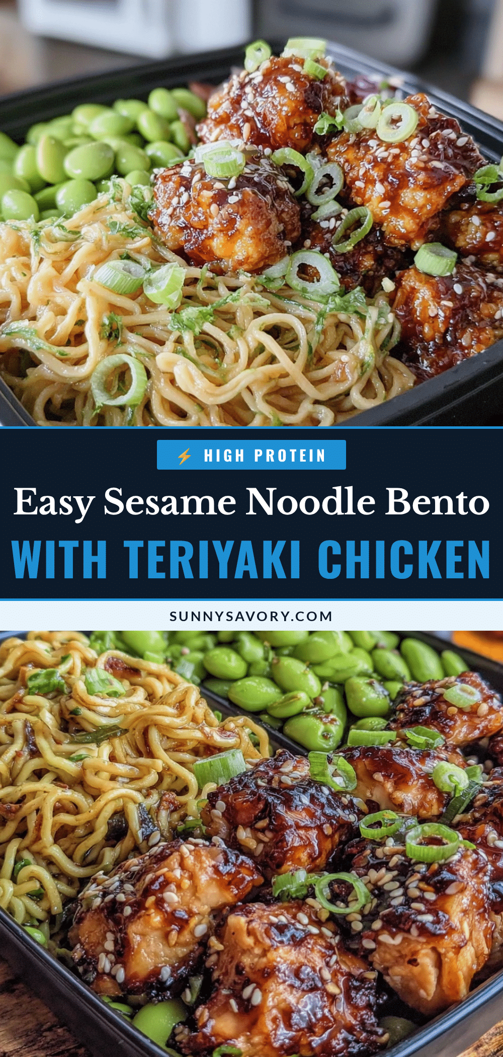 easy sesame noodle bento box recipe