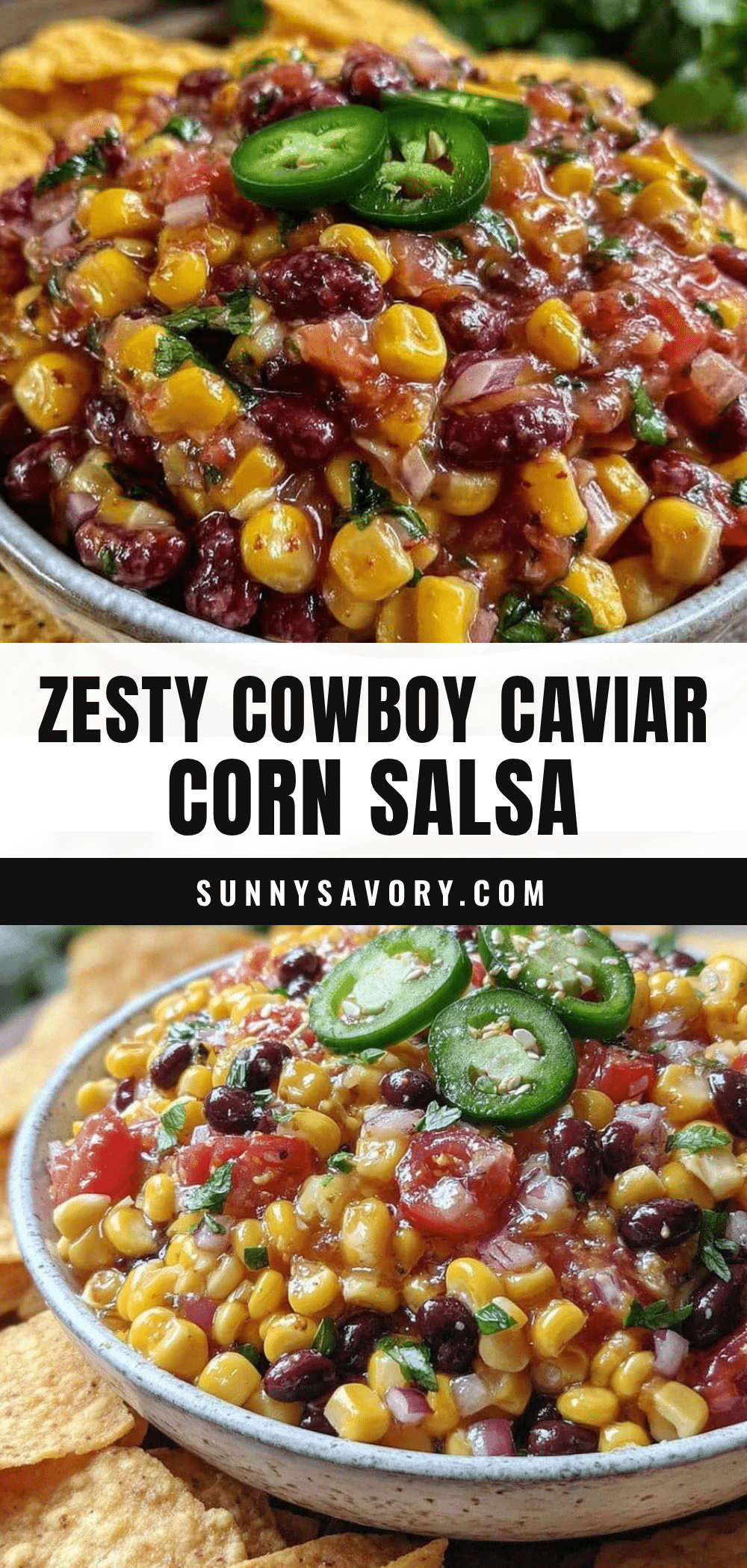 Fresh Cowboy Caviar Corn Salsa recipe