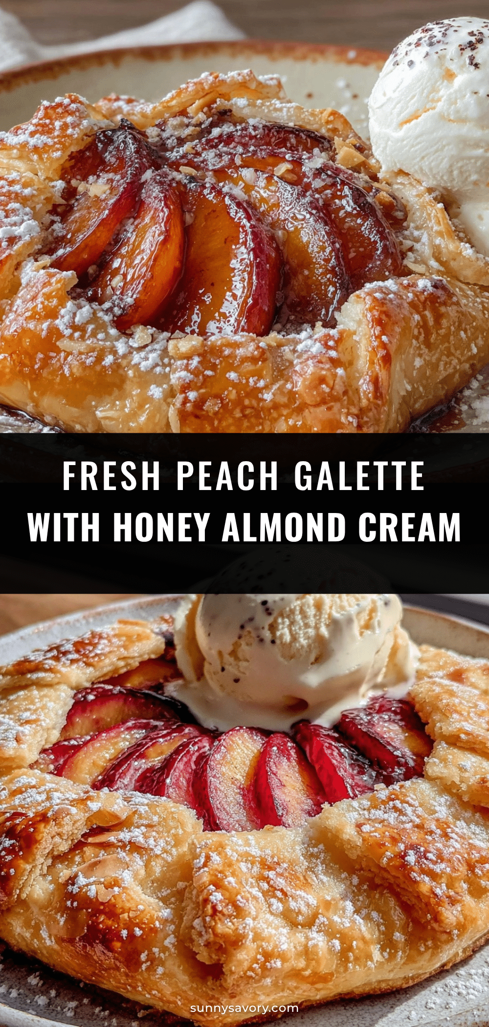 fresh peach galette recipe