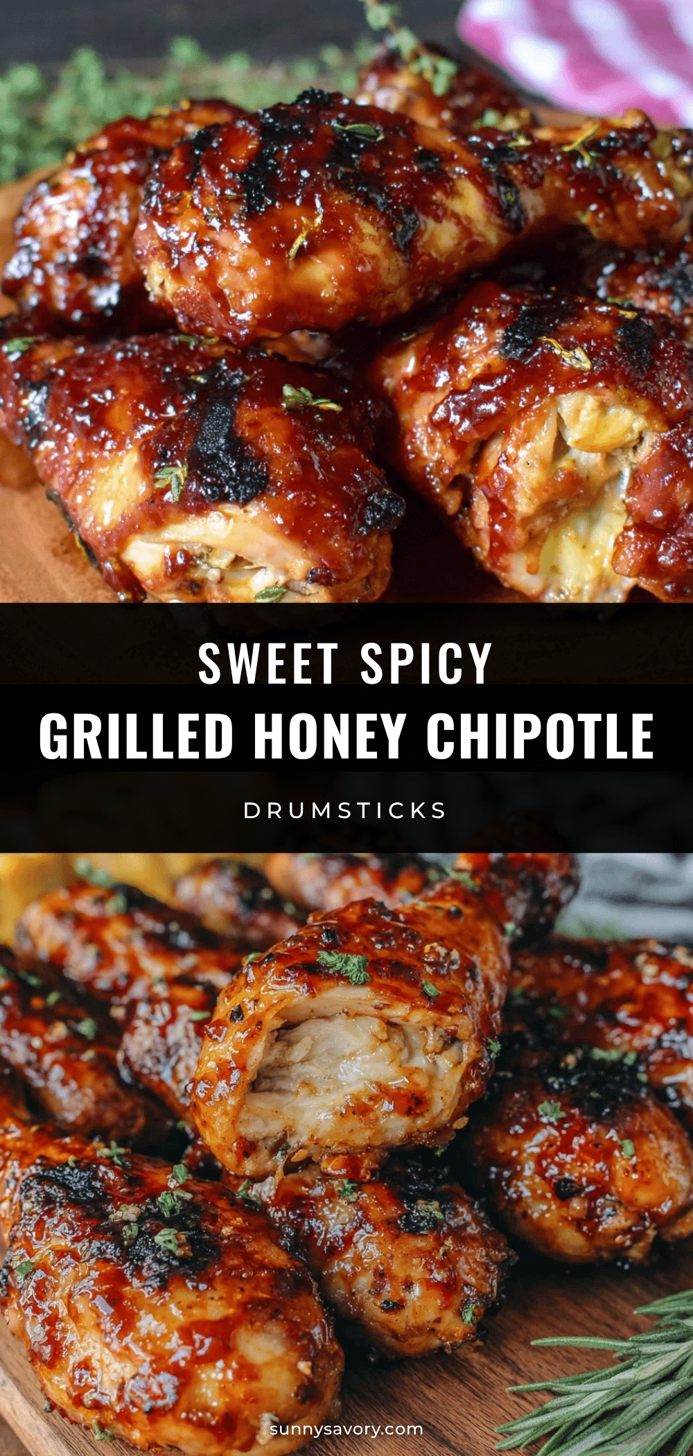 grilled honey chipotle chicken drumsticks recipe