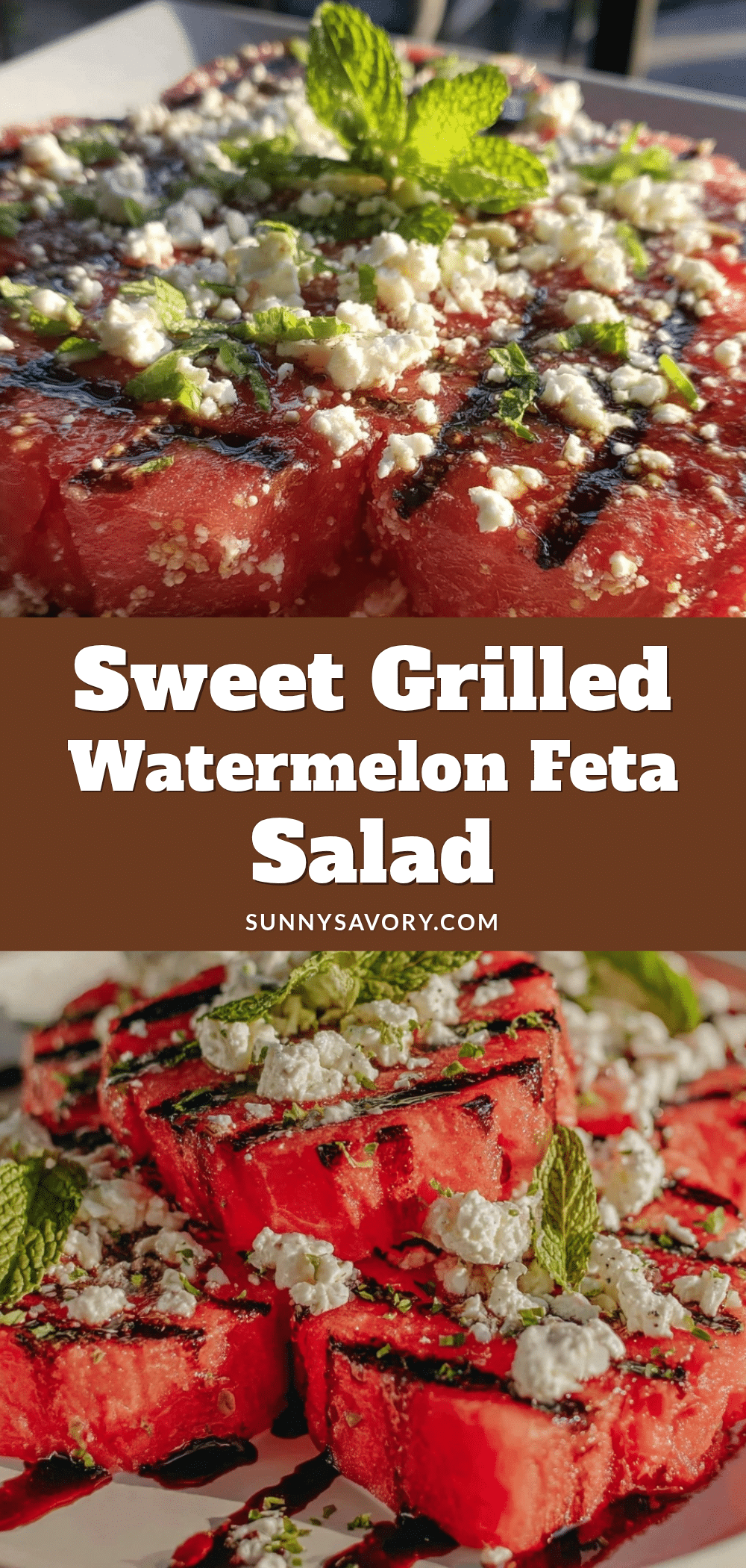 grilled watermelon feta salad recipe