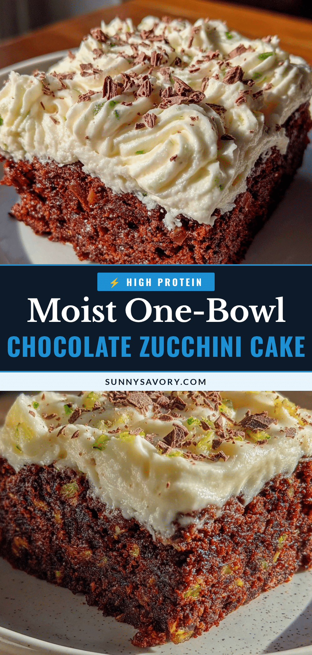 moist one-bowl chocolate zucchini cake recipe