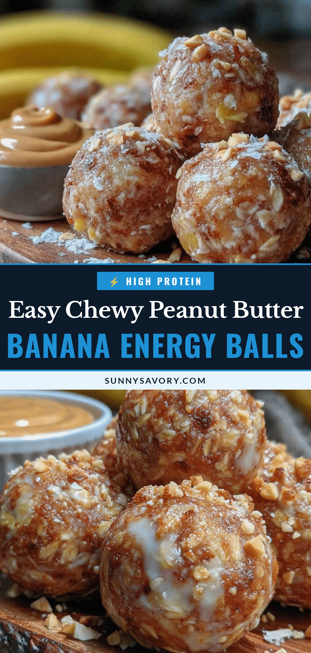 peanut butter banana oat energy balls recipe