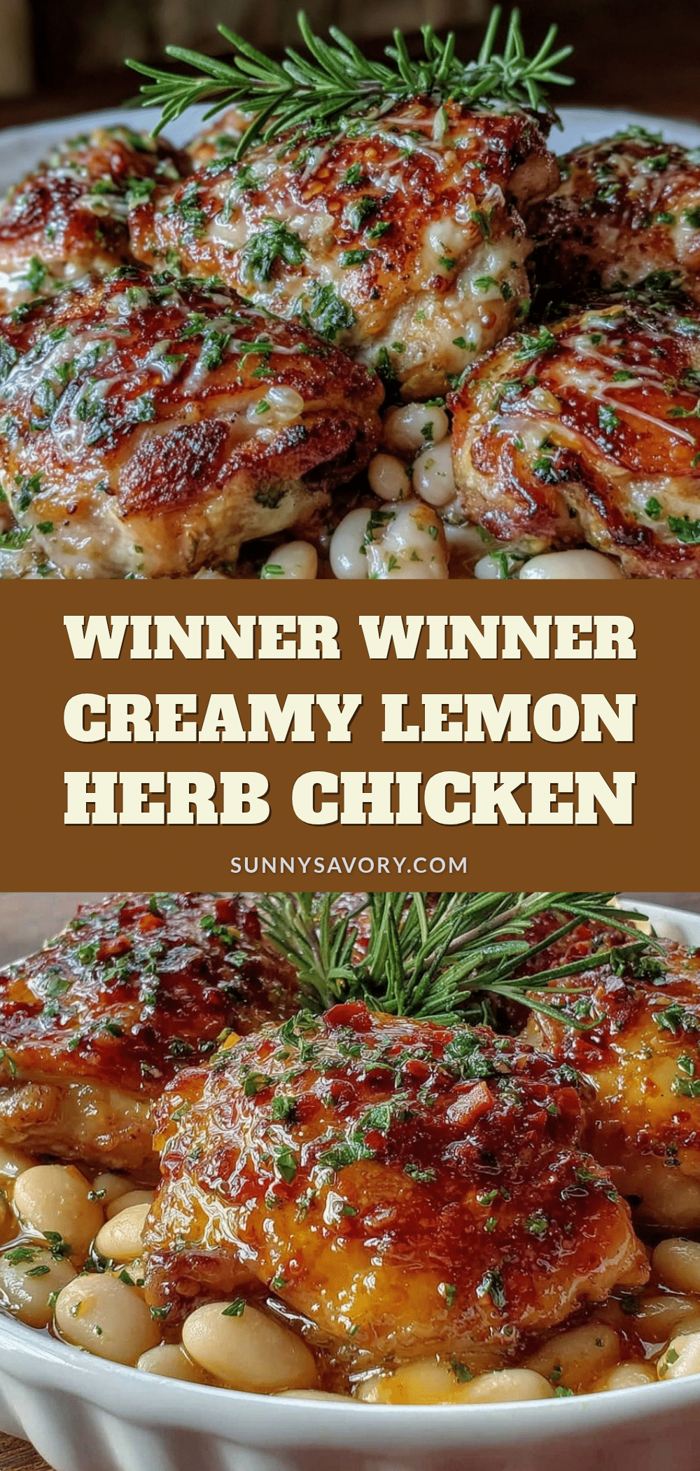 slow cooker lemon herb chicken recipe