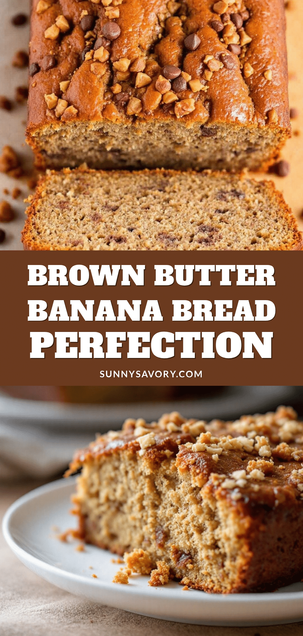brown butter banana bread recipe