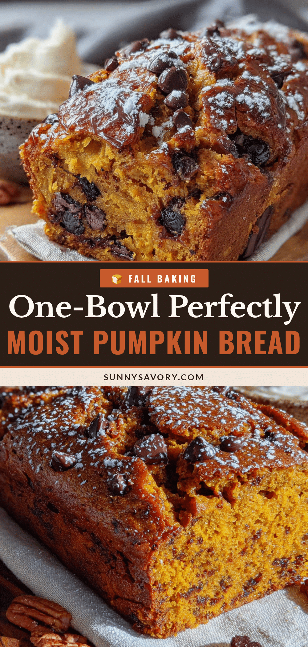 chocolate chip pumpkin bread recipe