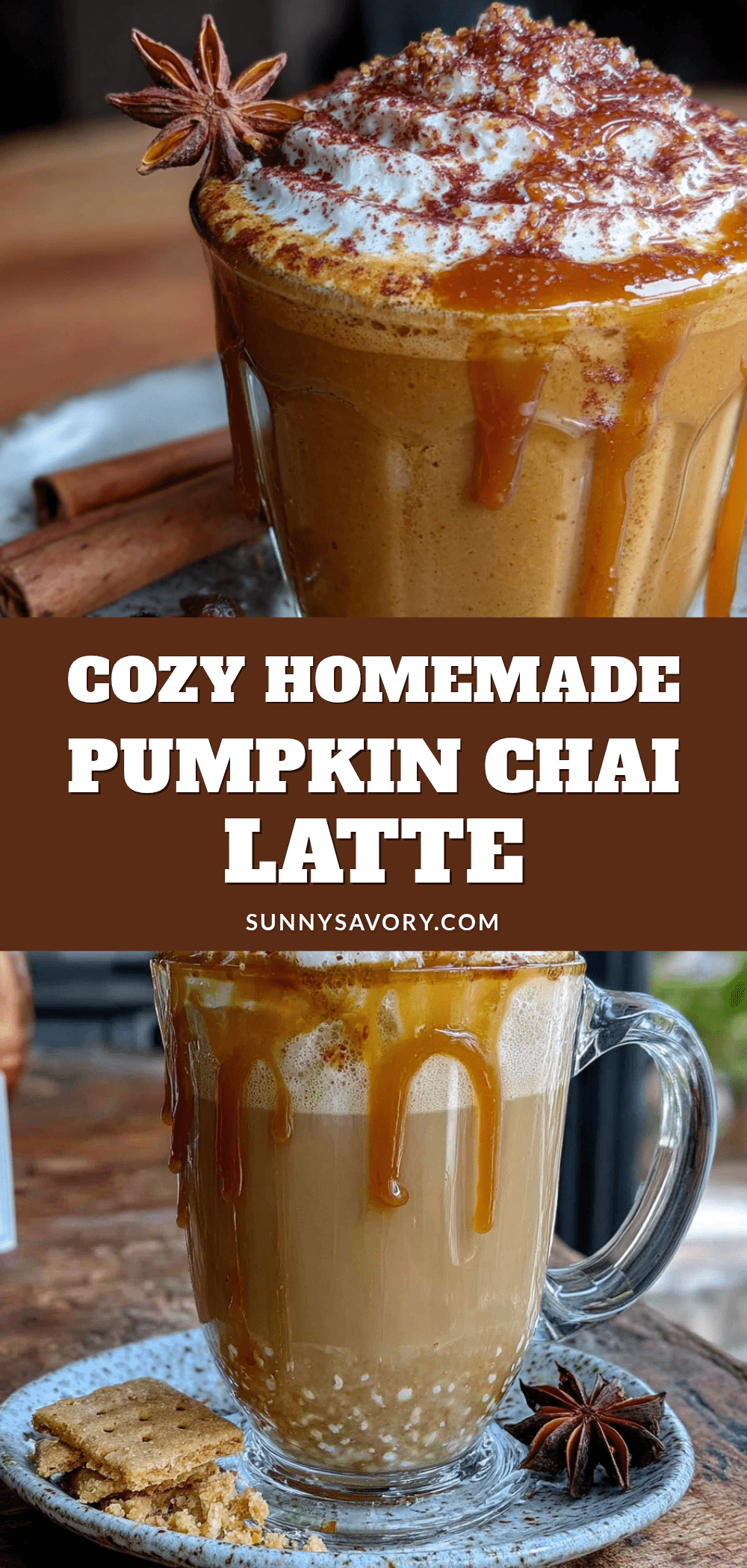 cozy homemade pumpkin chai latte with oat milk recipe