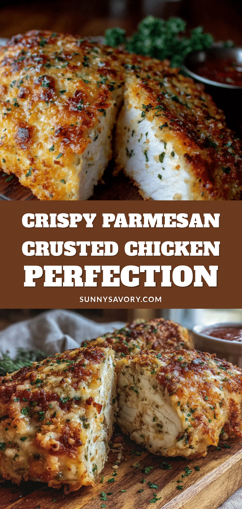 crispy baked parmesan crusted chicken breast recipe