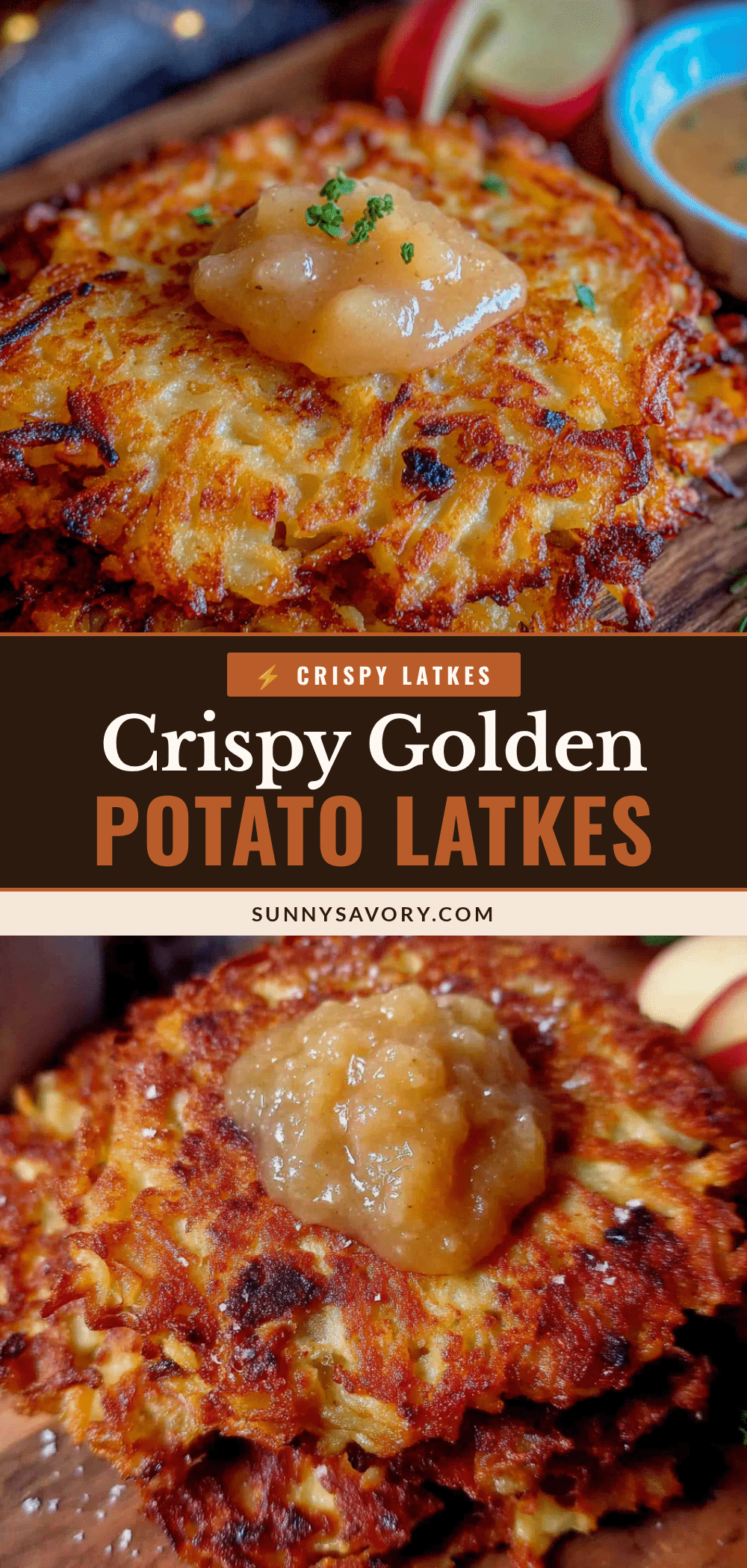 crispy baked potato latkes recipe