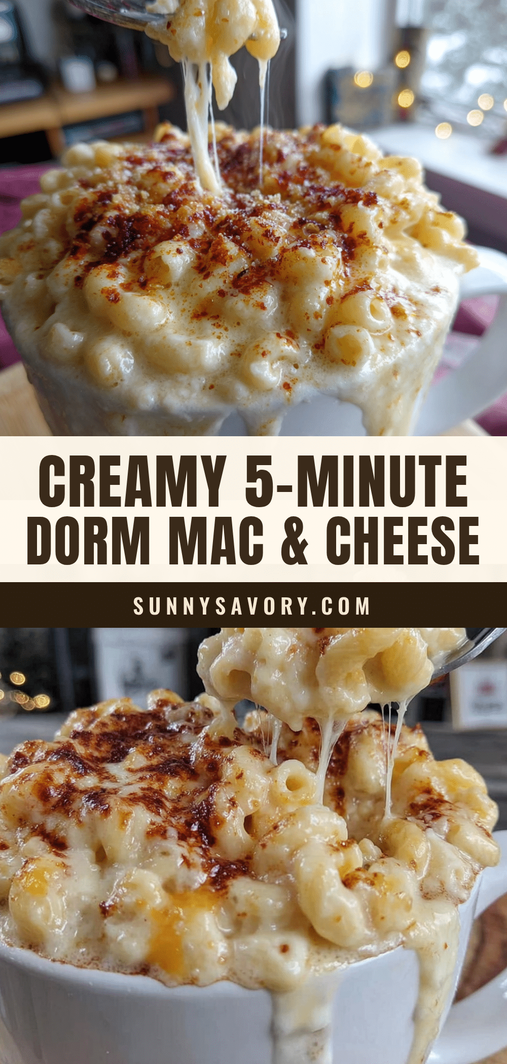 easy 5-ingredient dorm microwave mac and cheese recipe