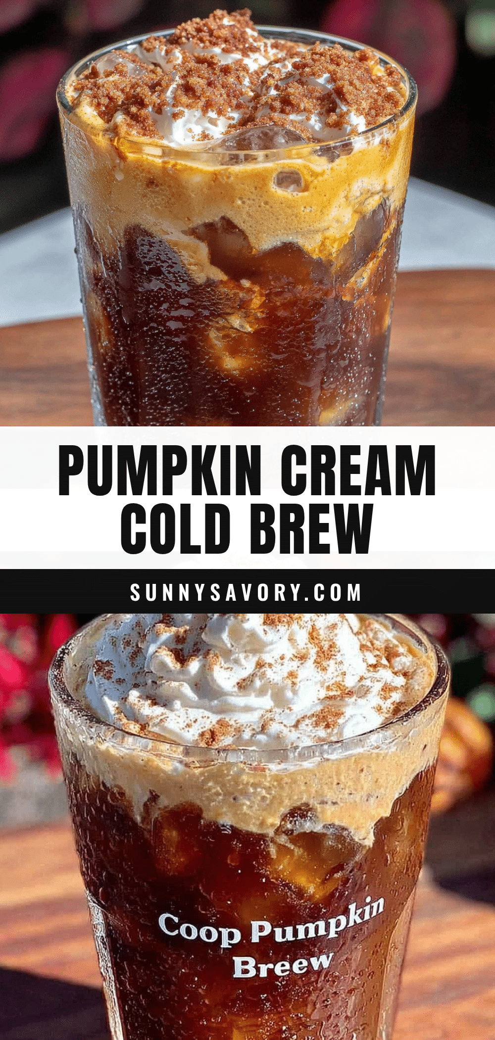 easy copycat pumpkin cream cold brew recipe