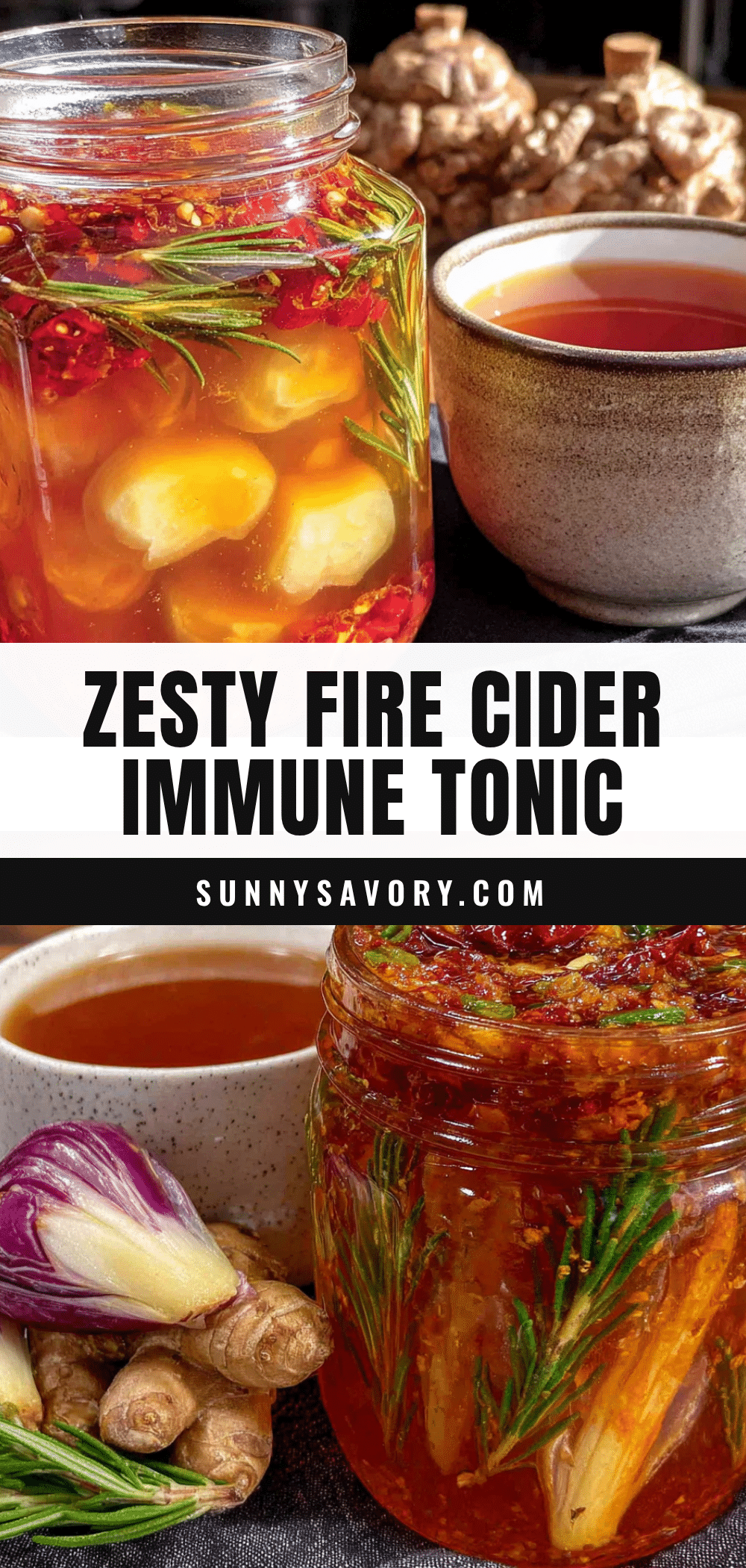 fire cider immune tonic recipe