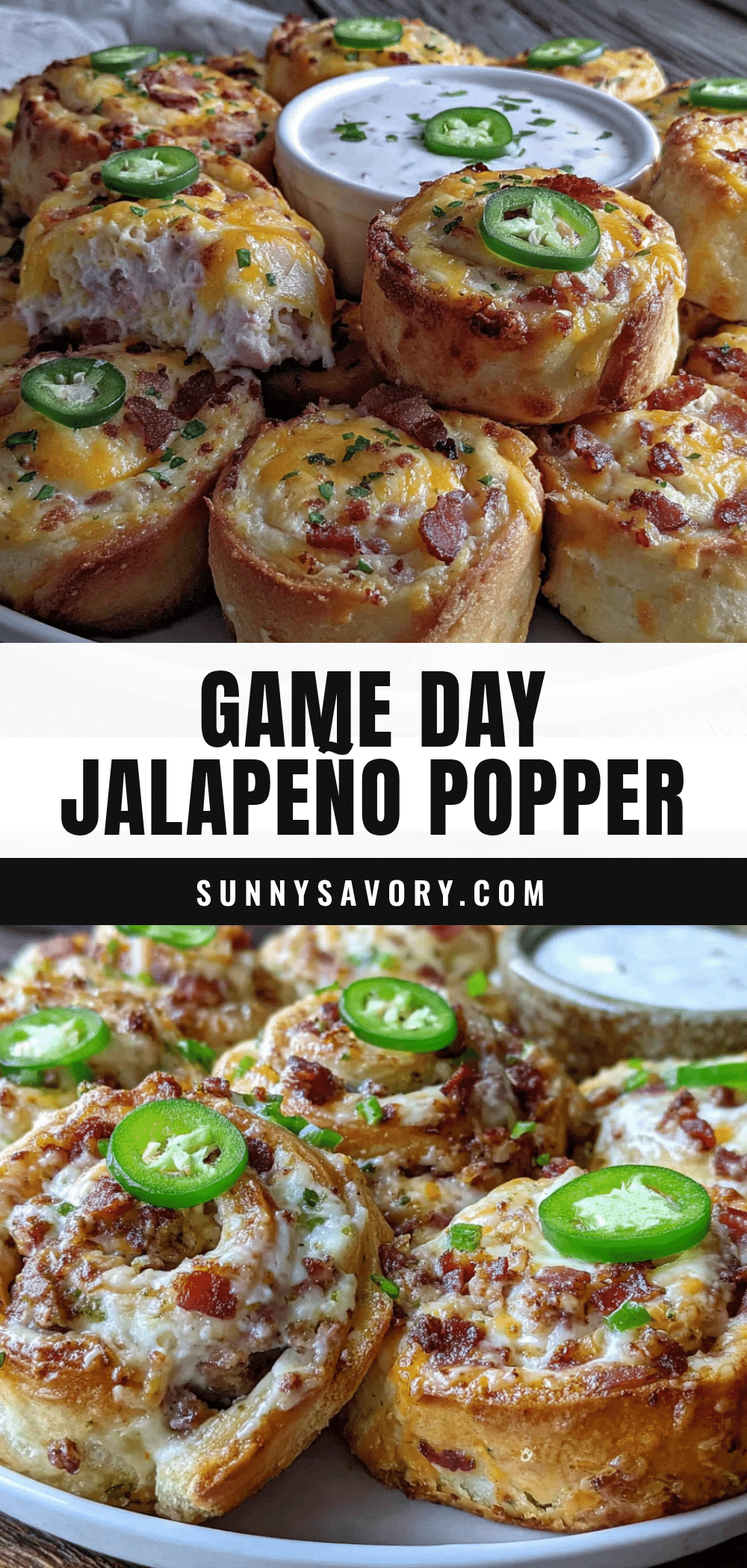 jalapeño popper pinwheels recipe