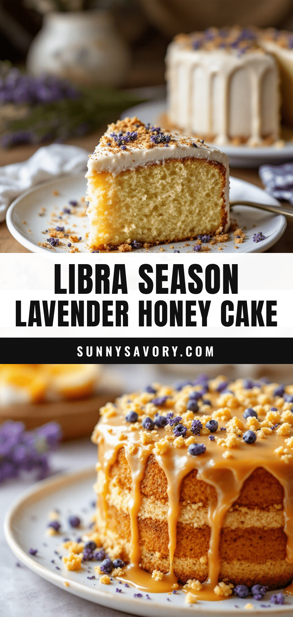 lavender honey birthday cake recipe