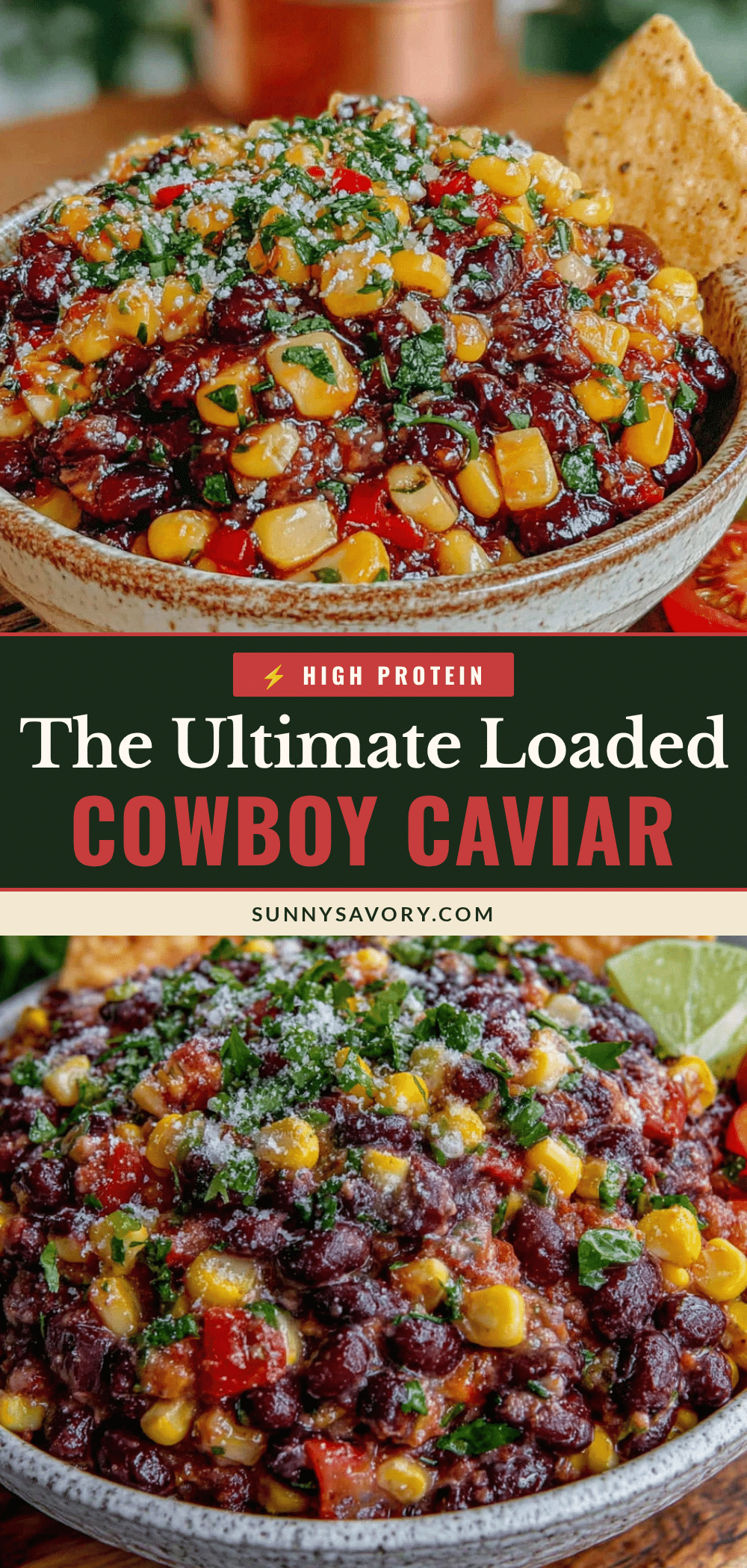 loaded cowboy caviar recipe