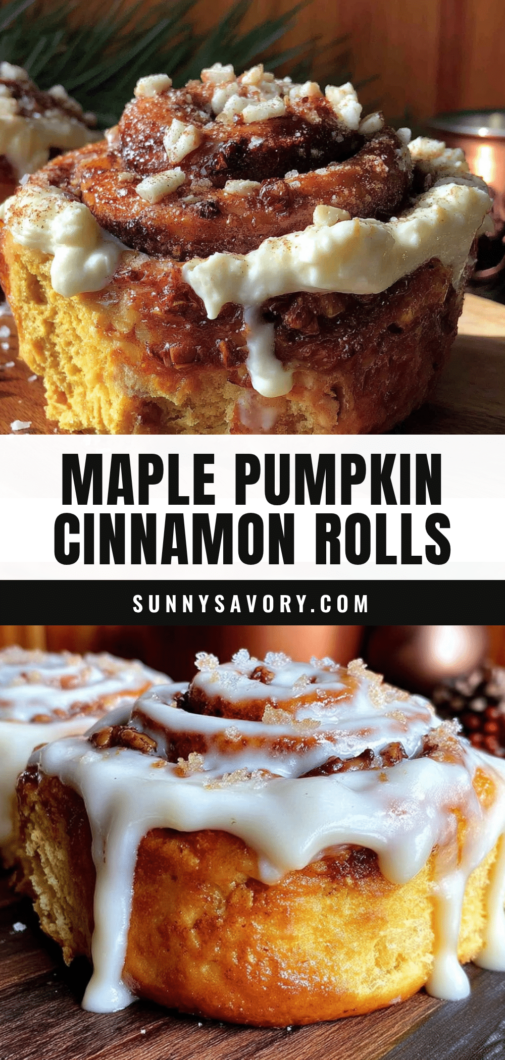 maple pumpkin cinnamon rolls recipe