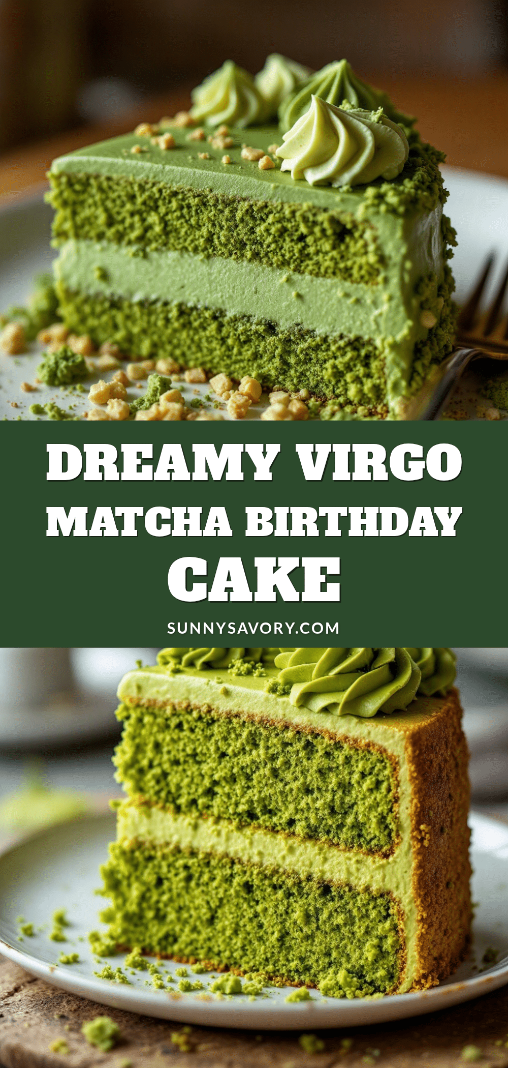 matcha birthday cake recipe