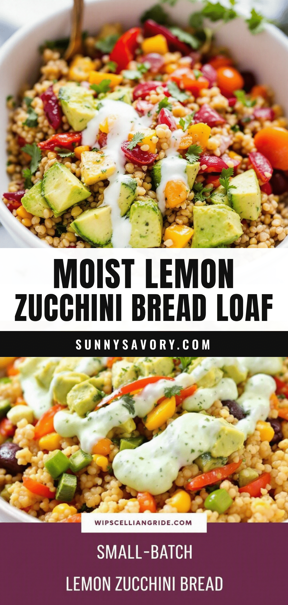 moist lemon zucchini bread recipe