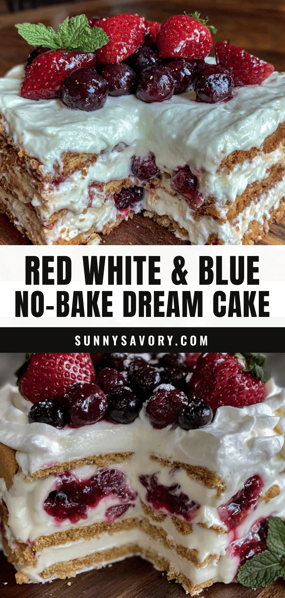 no-bake icebox cake recipe