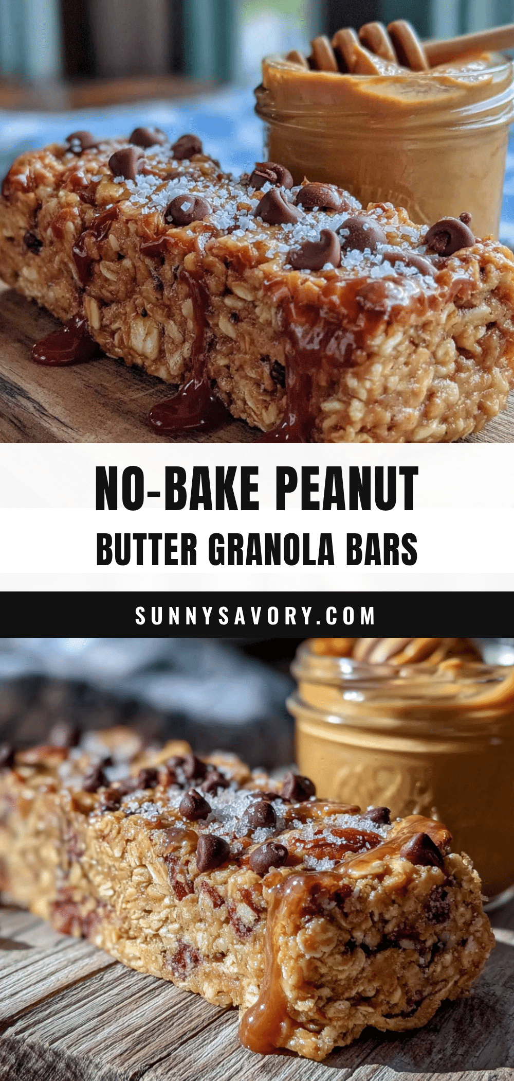 no-bake peanut butter granola bars recipe