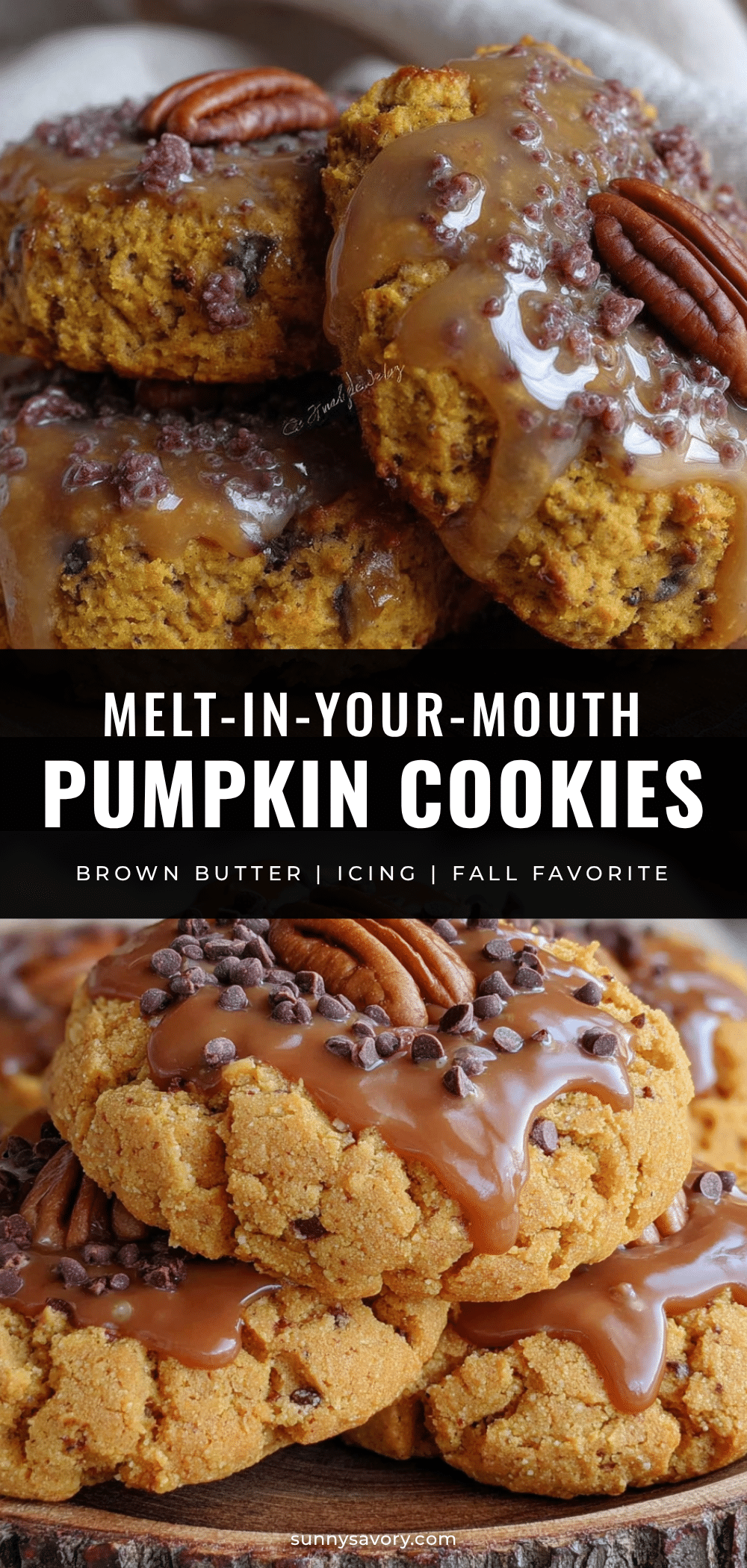 Perfect Pumpkin Cookies with Brown Butter Icing recipe