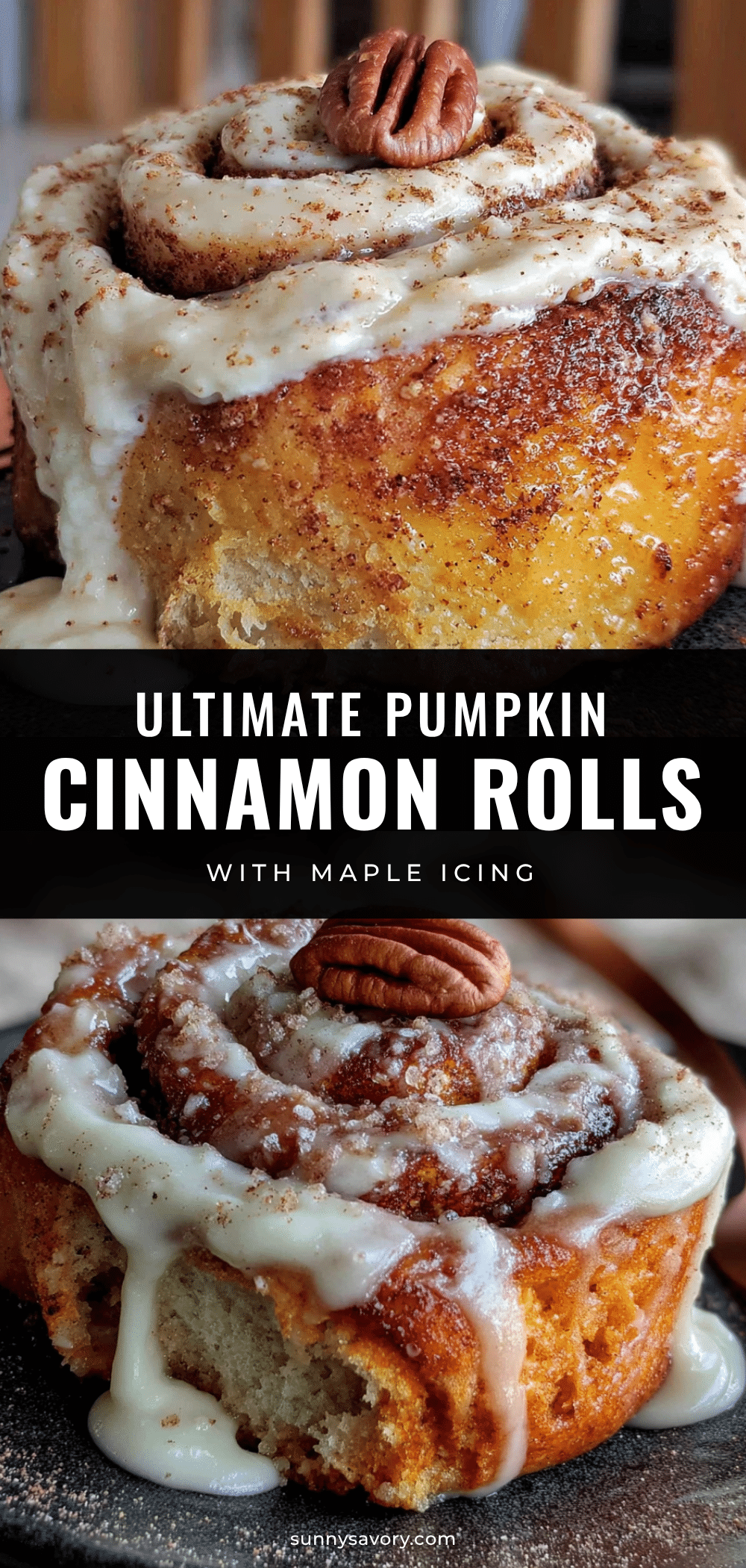 pumpkin cinnamon rolls recipe