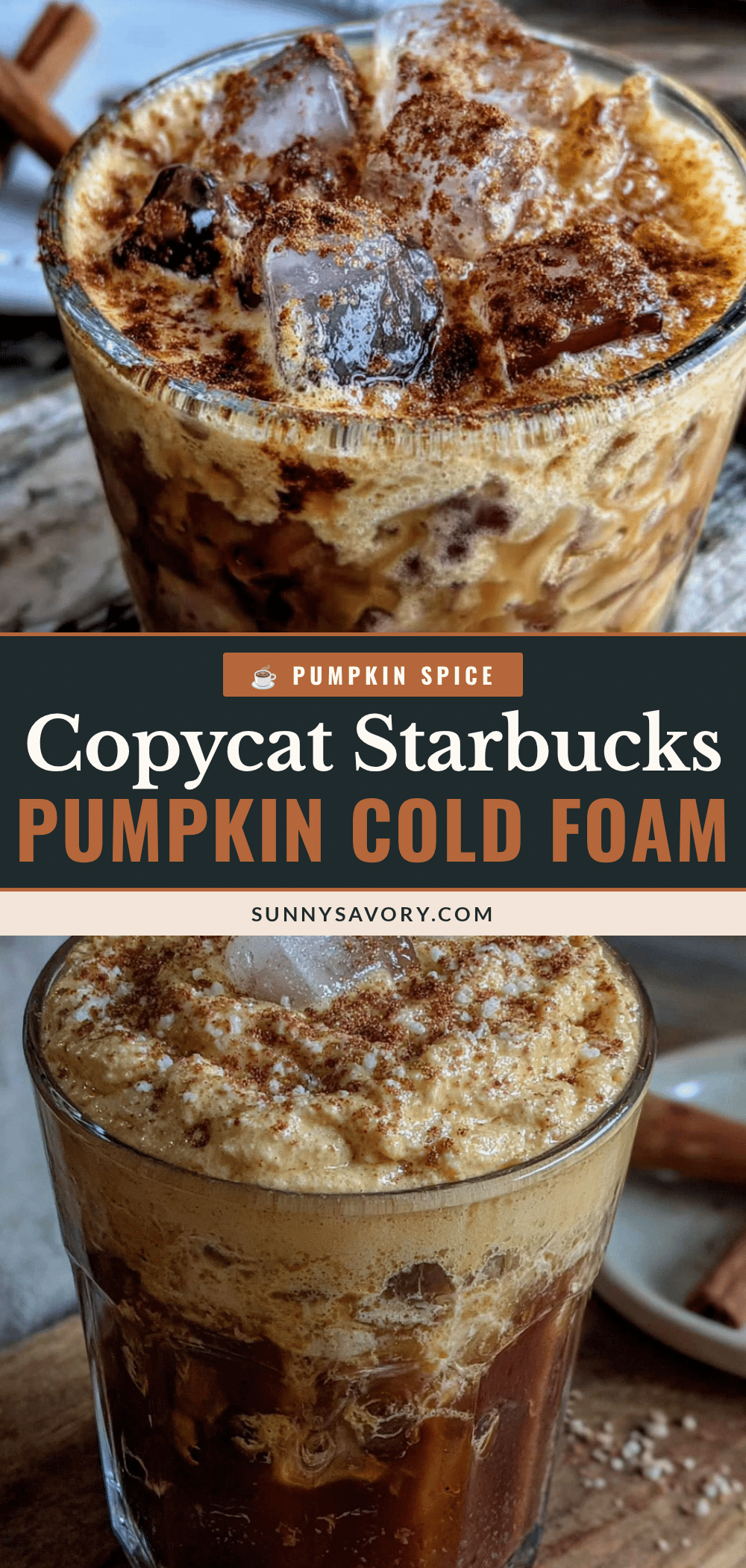 pumpkin cold foam recipe