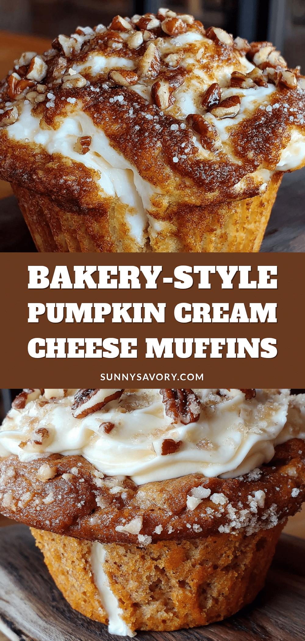 pumpkin cream cheese muffins recipe