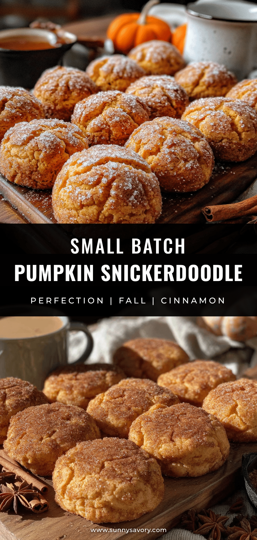 pumpkin snickerdoodle cookies recipe