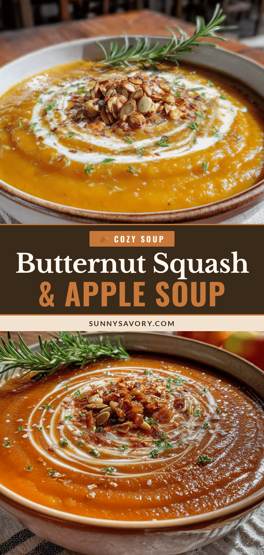 slow cooker butternut squash apple soup recipe