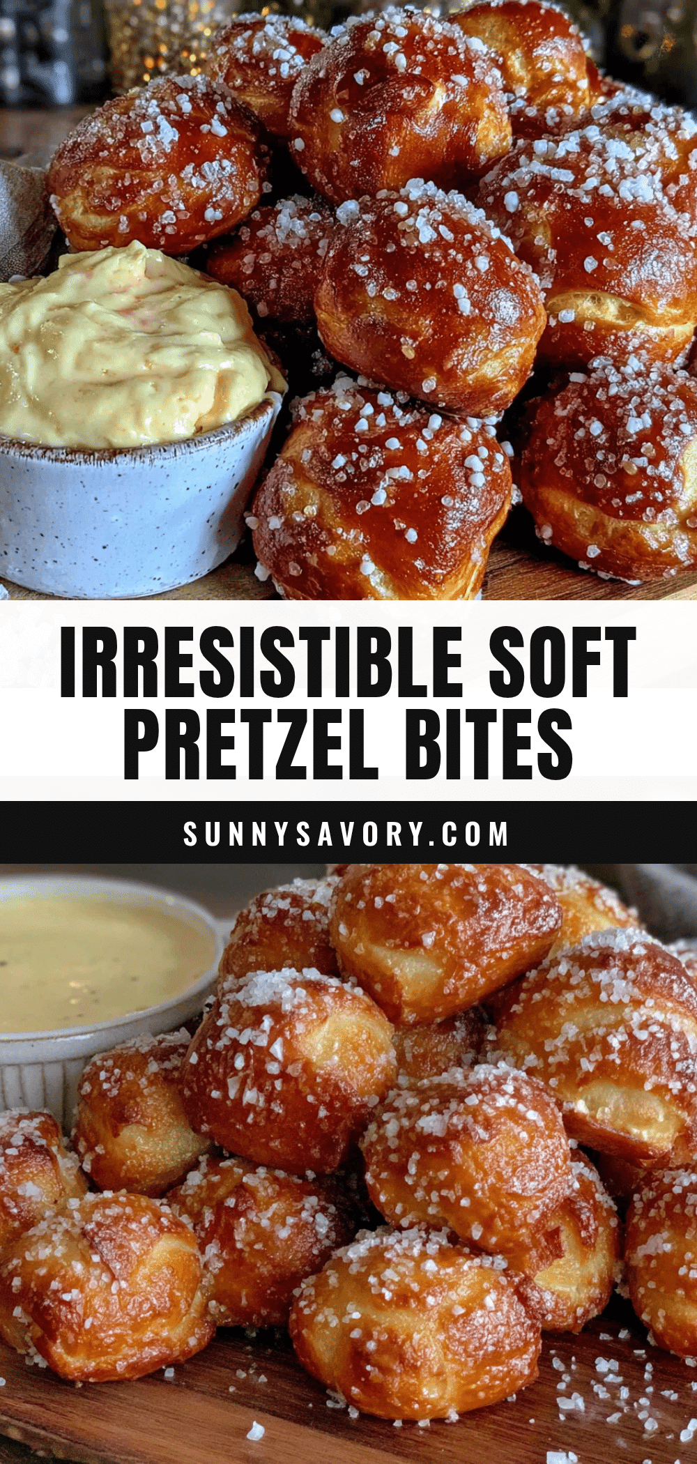soft pretzel bites with beer cheese dip recipe