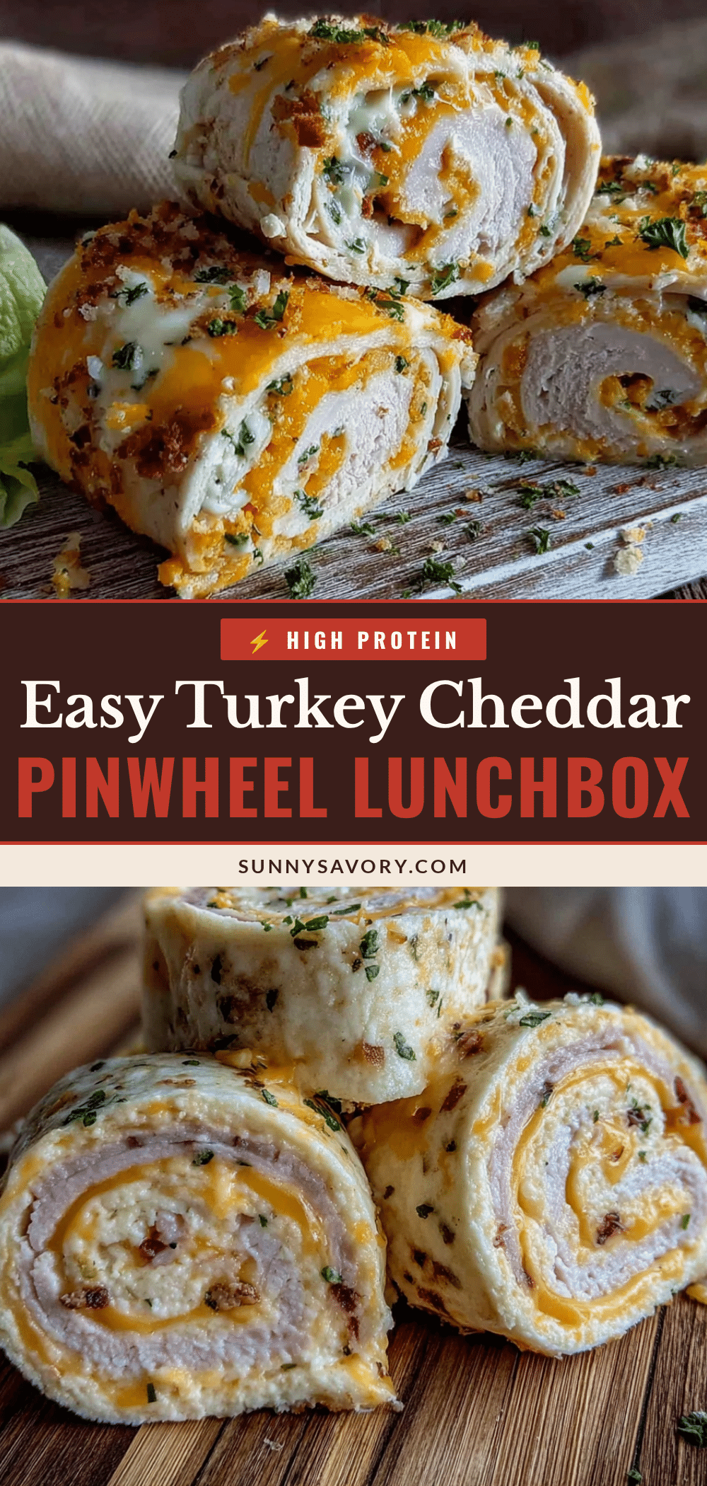turkey cheddar pinwheel wraps recipe