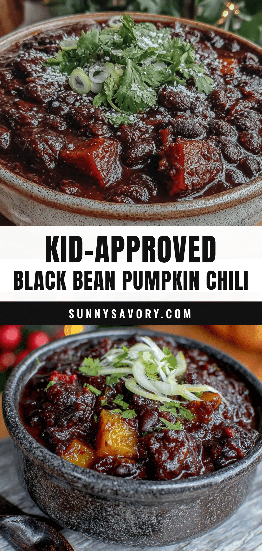 best easy black bean pumpkin chili recipe