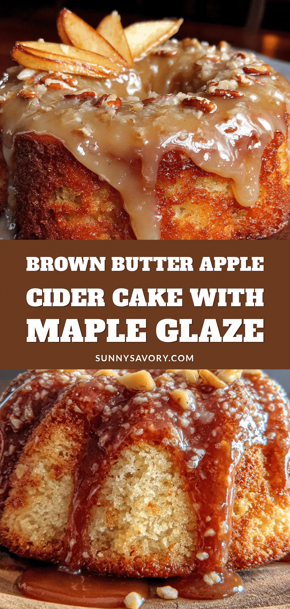 brown butter apple cider cake recipe