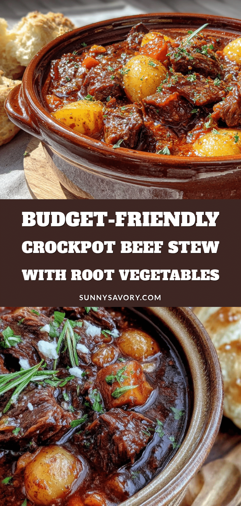 budget-friendly crockpot beef stew with root vegetables recipe