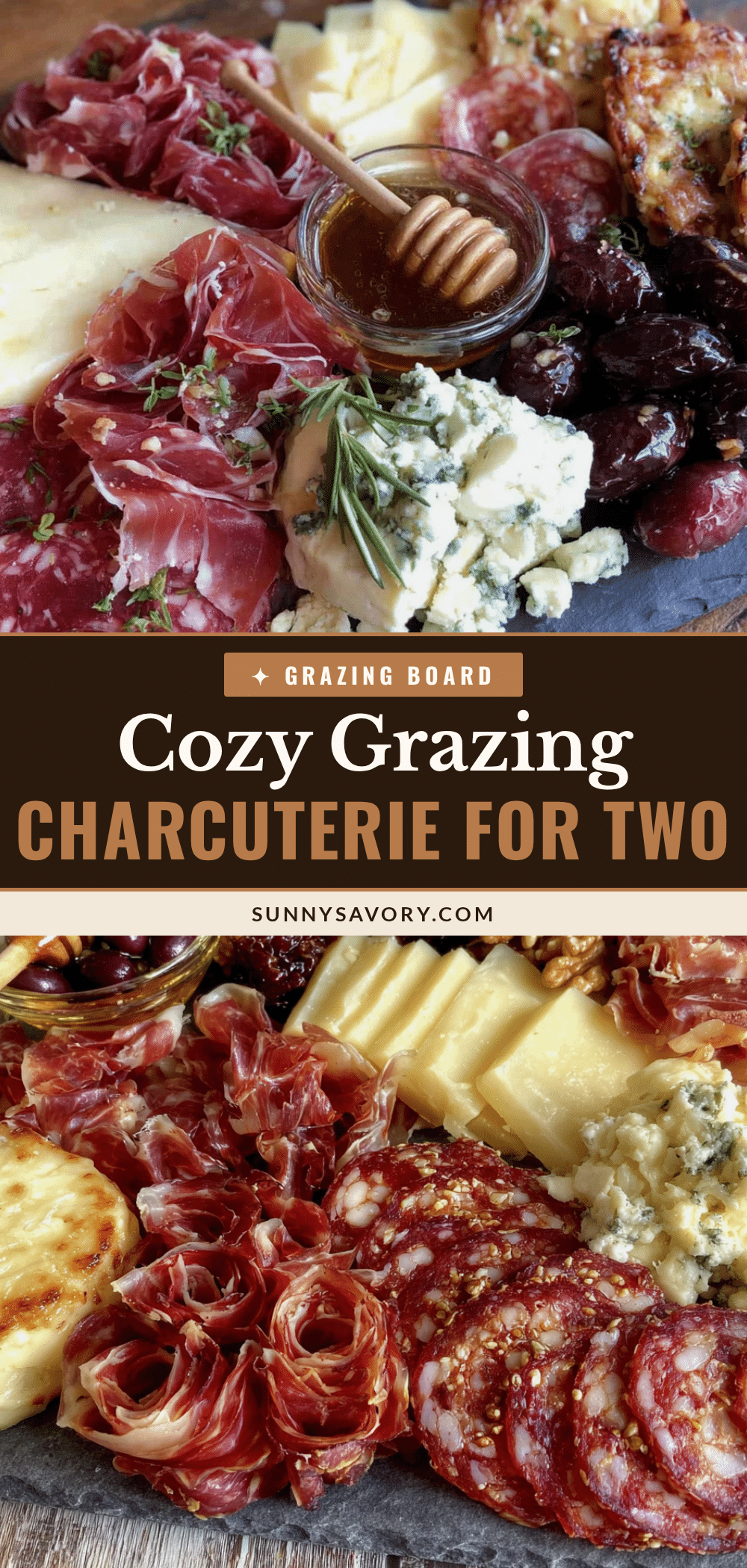cozy grazing charcuterie board for two recipe