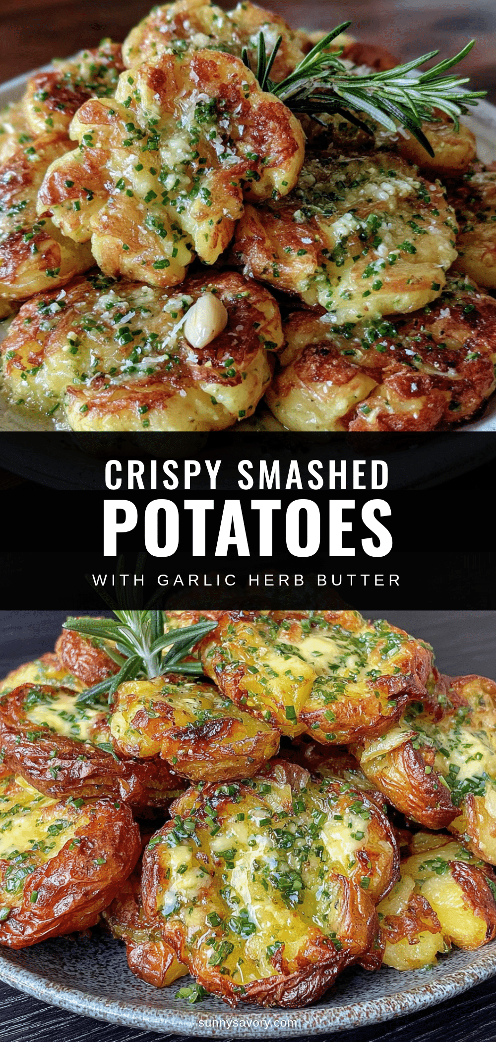 crispy smashed potatoes recipe